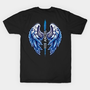 Angel Wings Couple Matching Gift for Girlfriend T-Shirt